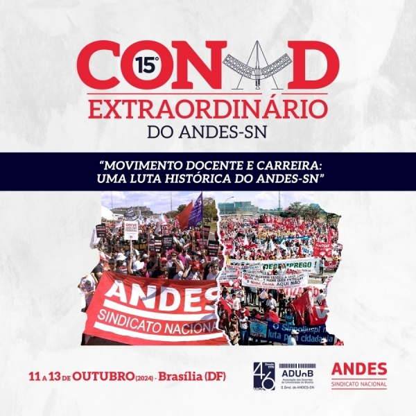 Seminário preparatório da Aduff ao 15º Conad Extraordinário é neste sábado (05)