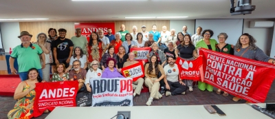 Aduff participa de atividades do GTSSA do Andes-SN em Brasília