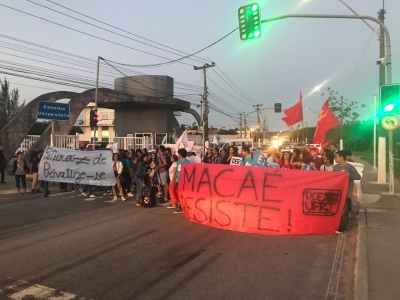 Em Macaé, greve nacional da Educação teve mobilizações, ato e mesa redonda