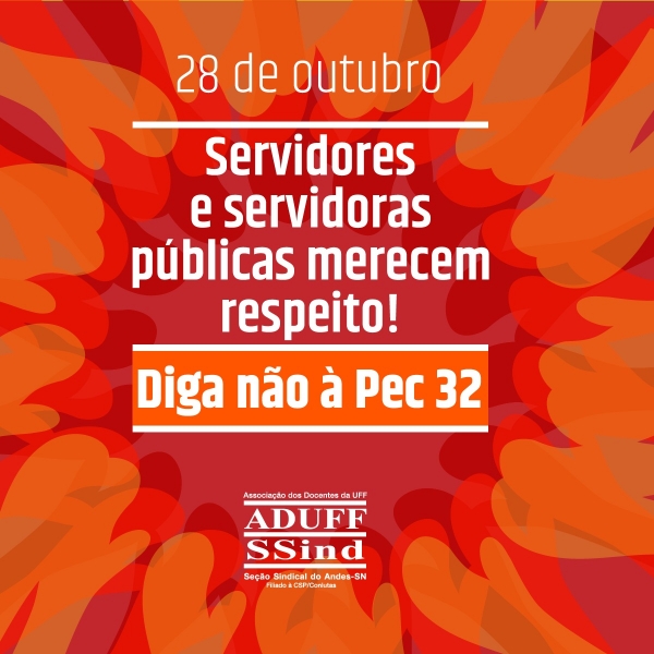 Aduff saúda servidoras e servidores públicos neste dia 28