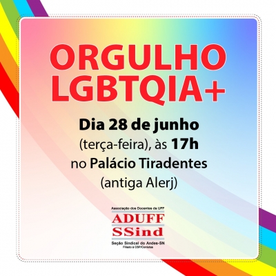Marcha pelo Orgulho LGBTQIA+ acontece nesta terça-feira, 28 de junho