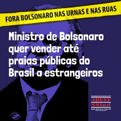Ao defender reeleição de Bolsonaro, Guedes fala em vender até praias a estrangeiros