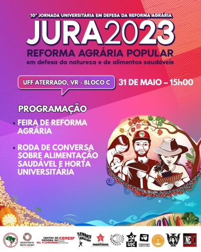 Jornada Universitária em defesa da Reforma Agrária (JURA) segue com atividades na UFF