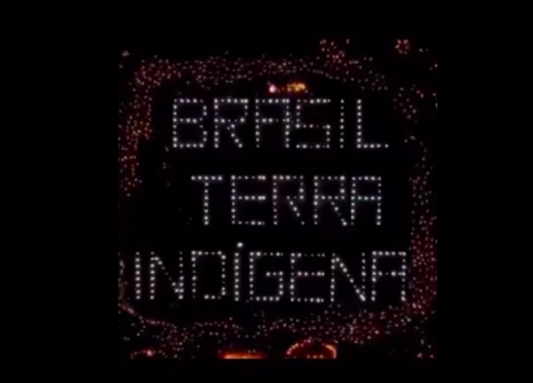 Indígenas se manifestam em frente ao STF, na terça (24): marco temporal está na pauta, logo após autonomia do BC