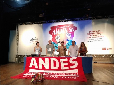 37° Congresso do ANDES-SN expressa mobilização docente e aponta desafios para 2018