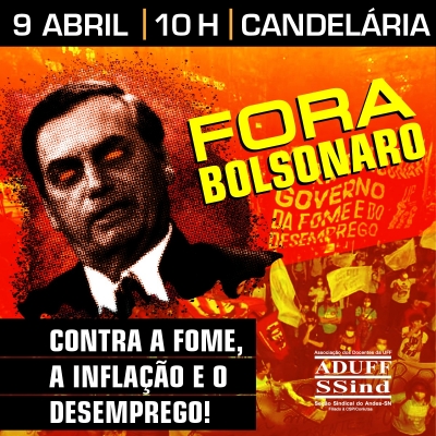 Neste sábado (09), campanha Fora Bolsonaro volta às ruas de todo país