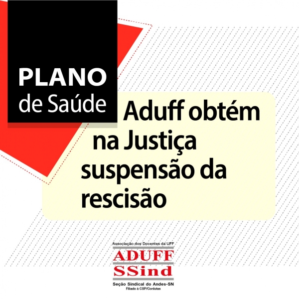 Aduff obtém decisão judicial que suspende rescisão e mantém plano de saúde coletivo