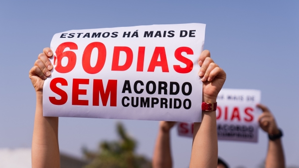 Entidades da Educação Federal fazem ato por cumprimento de acordo e fim do bloqueio ao orçamento