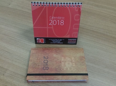 Agenda e calendário da Aduff 2018 foram enviados por correio a sindicalizados