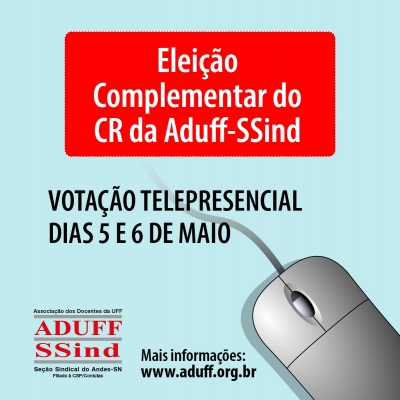 Todas as chapas inscritas para eleição complementar do CR da Aduff foram homologadas