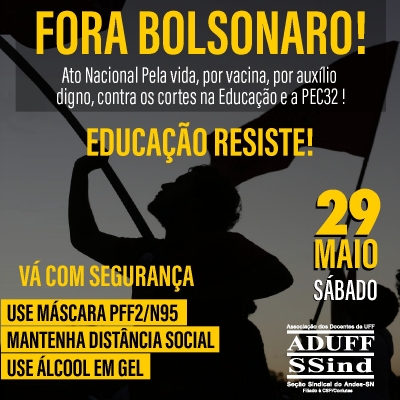 Rio das Ostras, Macaé, Volta Redonda, Pádua, Friburgo e e Campos também realizarão atos no 29M