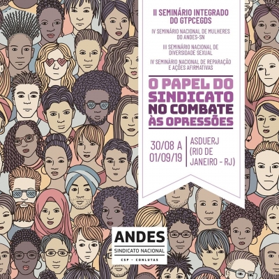 Seminário do Andes-SN no Rio debate &#039;O Papel dos Sindicatos no Combate às Opressões&#039;