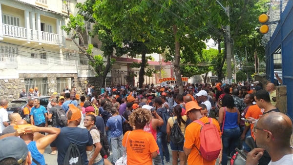 Garis do Rio paralisam nesta segunda (28) mesmo após Justiça considerar greve ilegal