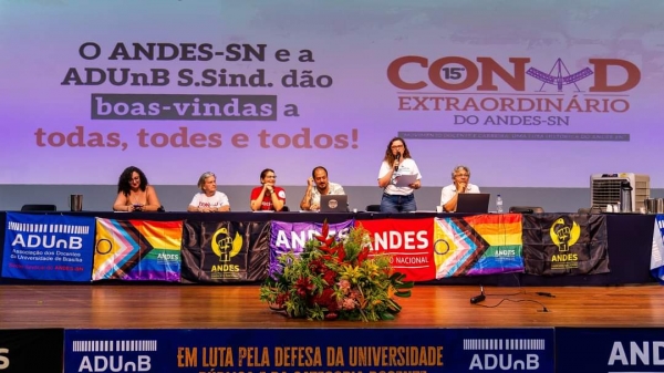 Andes divulga Carta de Brasília, documento que sintetiza debates e deliberações do 15° Conad Extraordinário