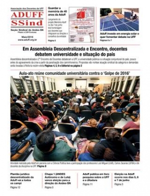 Jornal da Aduff - Maio 2018