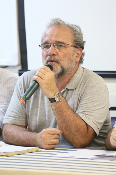 Na imagem, Pedro da Luz Moreira, dirigente do IAB-RJ e professor da FAU-UFF