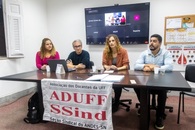 Em debate na Aduff, docentes condenam arcabouço fiscal do governo Lula