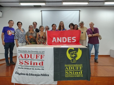 Seminário da Aduff debate desafios do sindicalismo na atualidade