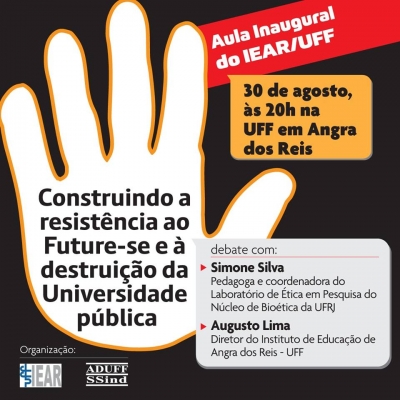 UFF em Angra dos Reis vai debater &#039;Future-se&#039; no dia 30 de agosto
