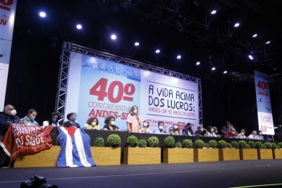 Andes-SN divulga carta de Porto Alegre, documento síntese do 40° Congresso do Sindicato Nacional