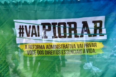 Em Jornada Nacional de Lutas contra PEC 32, servidores do Rio retornam às ruas contra “reforma” Administrativa