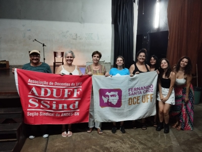 Após 4 anos fechada, sede do DCE-Fernando Santa Cruz é reaberta; Aduff participou da cerimônia