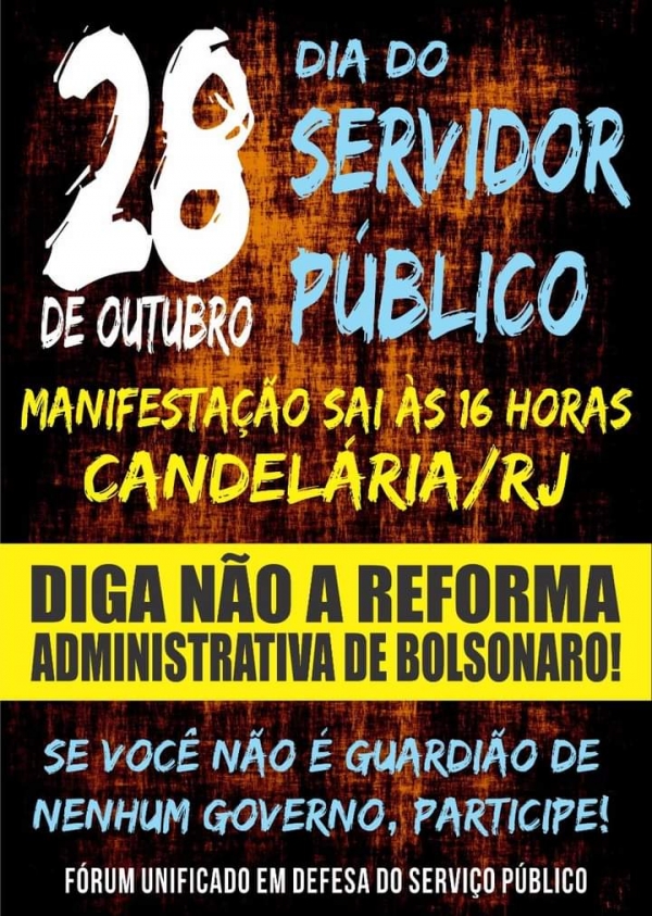 Na quarta 28, estão previstas manifestações em todo o país em defesa dos serviços públicos e contra as privatizações