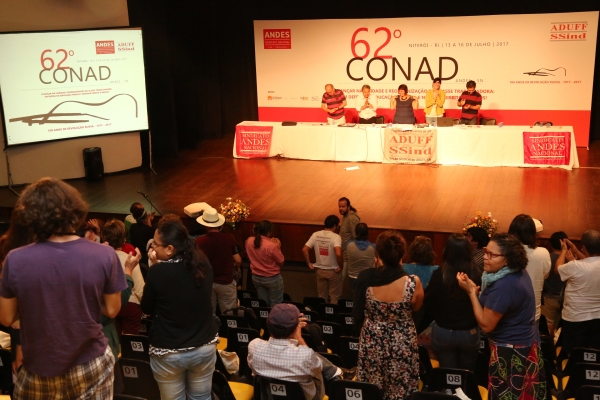 Plenária de encerramento do 62° Conad, em Niterói