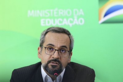 Em destaque, Abraham Weintraub, ministro da Educação do governo Bolsonaro