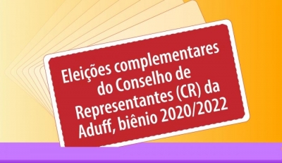 Em eleição complementar, mais 7 unidades elegem representação docente para o CR da Aduff