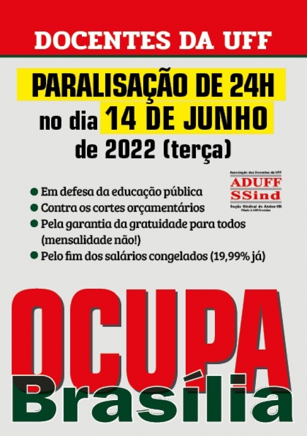 Por que parar e protestar no dia 14 de junho?