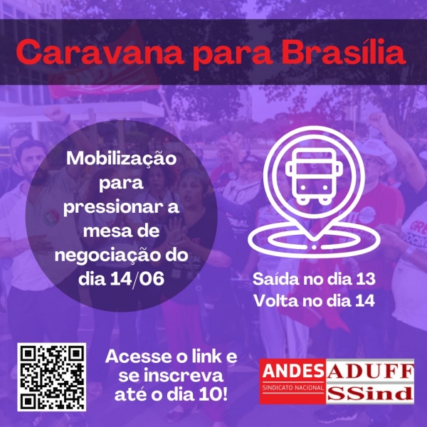 Data de nova reunião com o governo, dia 14 de junho, terá caravana com ato em Brasília