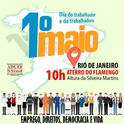 No domingo 1º de maio, classe trabalhadora protestará por direitos e contra a política de fome e de morte de Jair Bolsonaro