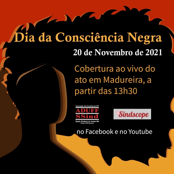 TV Aduff fará cobertura ao vivo do ato da &quot;Consciência Negra&quot; no Rio neste sábado (20)
