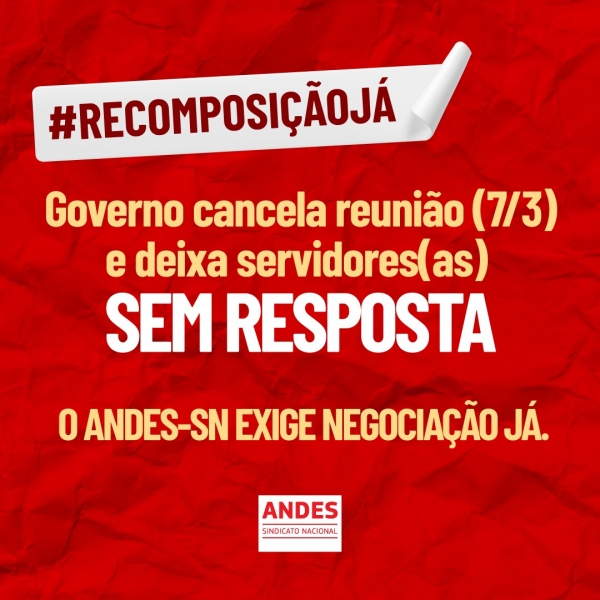 Governo cancela reuni&atilde;o e diz precisar de mais tempo para responder a servidores
