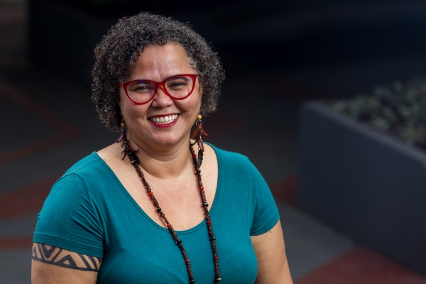 Susana Maia, docente da UFF em Rio das Ostras e dirigente da Aduff, percebe avanços sobre debate racial no âmbito do Andes-SN