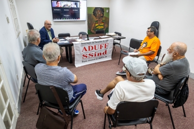 PAD | Diretoria da Aduff se reúne com ex-conselheiros do CUV para encaminhar deliberações do 42° Congresso